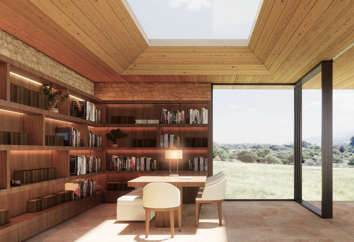 Walls crafted from locally sourced stone anchor this California residential clubhouse to its site while large cantilever roofs extend the space out and connect to the landscape beyond.⁠
⁠
For more clubhouses by BAR click link
bararch.com/clubhouses