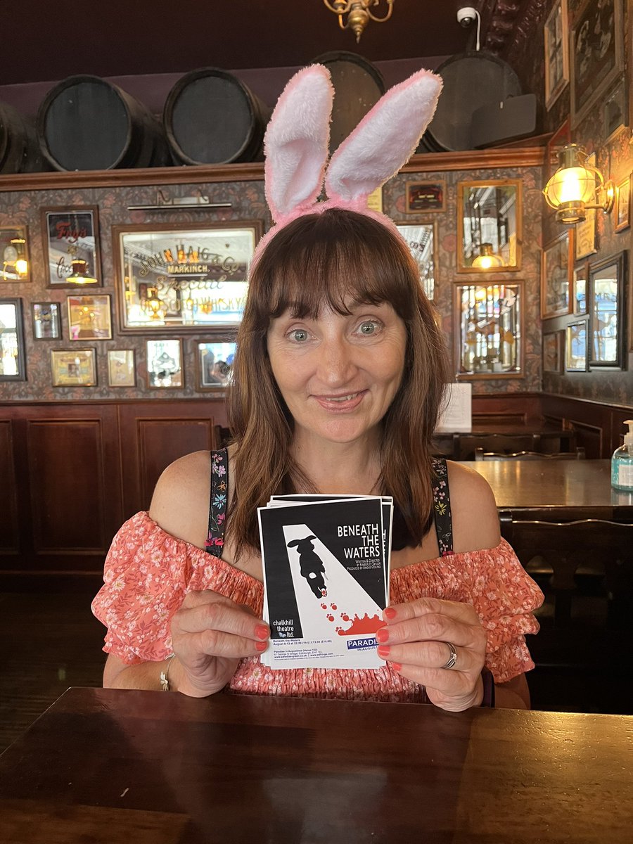 chalkhill123's tweet photo. When in doubt…get your mum to flyer for you..😂🐰 

Show tonight at 22.20! Dm us to get half price tickets!

#paradisefringe #EdFringe22 #EdFringe2022 https://t.co/QubWfZwXJC