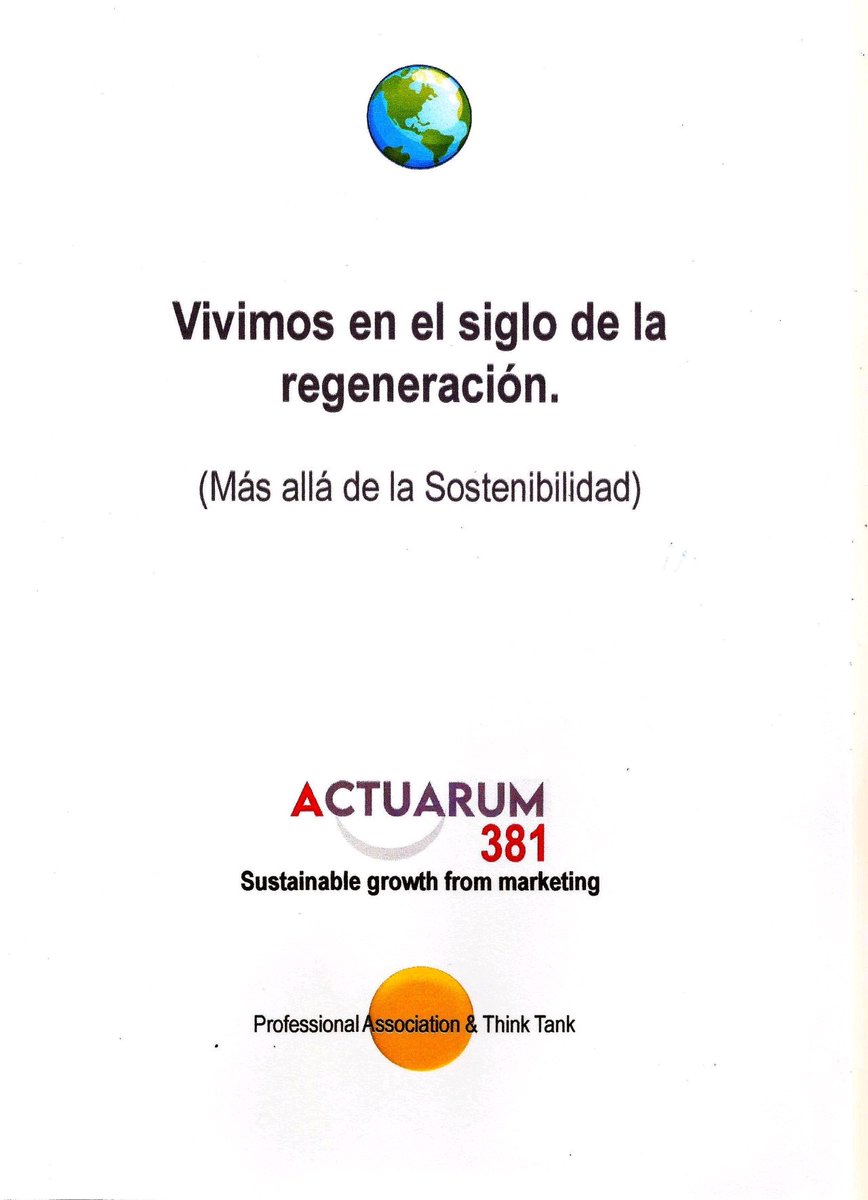 Actuarum381's tweet photo. 📌Fomentamos conocimiento Regenerativo y con los profesionales asociados definimos caminos para que la fuerza de un equipo transforme y regenere territorios y espacios degenerados por la insostenibilidad de un sistema de #EconomiaLineal https://t.co/Hg5I6JvS81