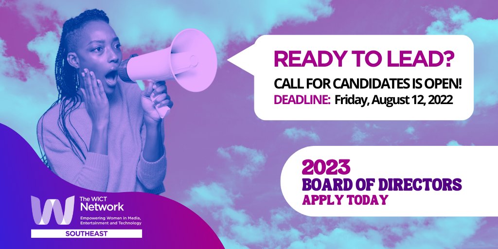 Looking for new ways to take your career to the next level? Want to network and collaborate with the best and brightest in the media, entertainment and technology industries? Current members who answered yes should consider joining our board: ow.ly/wIFI50K6s6I