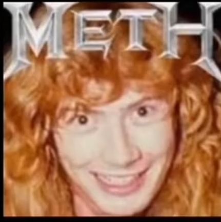 I stole this pic lol (again) #meth #megadeth #metalmeme #davemustaine #ThrashMetal
