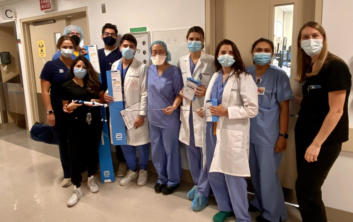 Elaine Wan (@elainewanmd) on Twitter photo First dual chamber leadless AVEIR DR pacemaker <a href="/ColumbiaCardio/">Columbia Cardiology Fellows</a> <a href="/ecoromil/">Ellie Coromilas, MD</a> <a href="/OlgaReyn/">Olga Reynbakh</a> @NYPCUCVI <a href="/NYPCathLab/">CathLabNYP</a> Thanks to Esteban our RC and the nurses! #leadless First dual chamber leadless AVEIR DR pacemaker <a href="/ColumbiaCardio/">Columbia Cardiology Fellows</a> <a href="/ecoromil/">Ellie Coromilas, MD</a> <a href="/OlgaReyn/">Olga Reynbakh</a> @NYPCUCVI <a href="/NYPCathLab/">CathLabNYP</a> Thanks to Esteban our RC and the nurses! #leadless