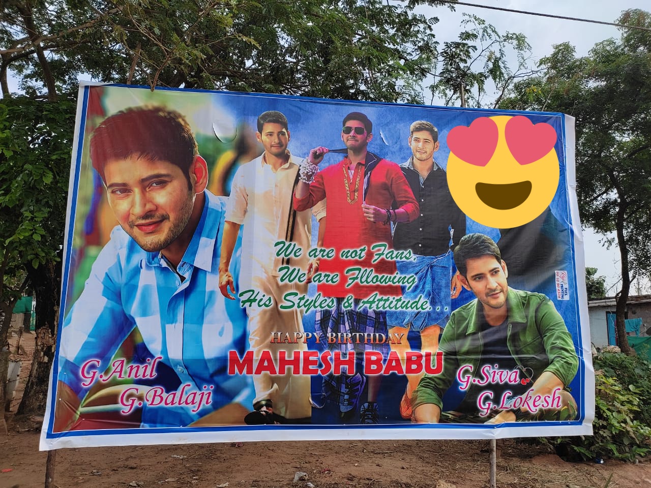  Happy birthday super star Mahesh Babu 