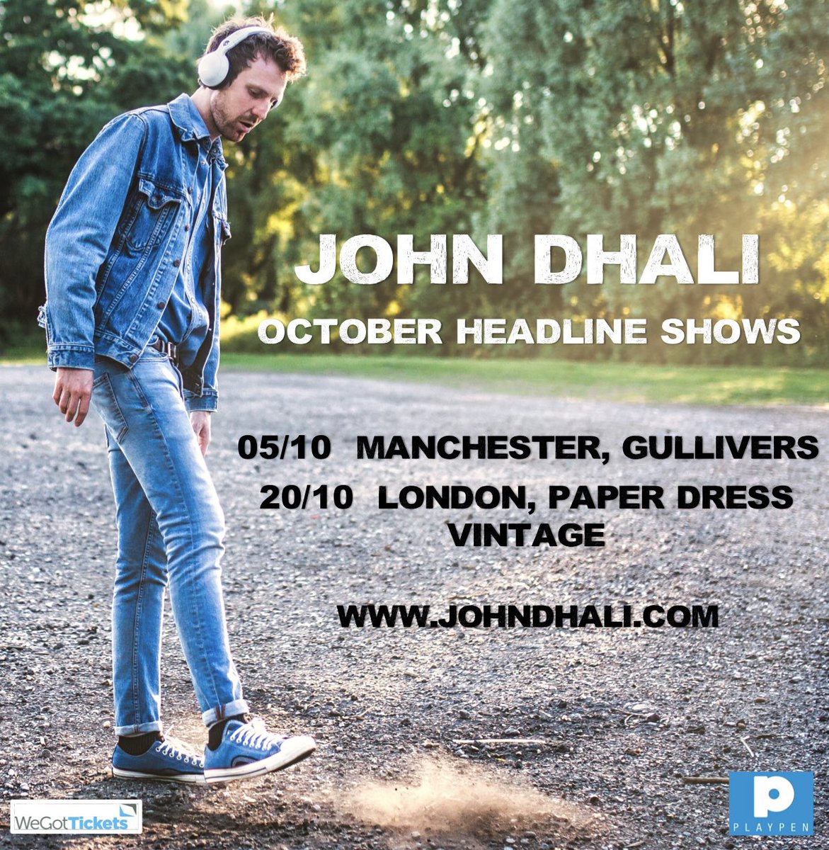 Yeasss people!! 2 headline shows this October at Gullivers, Manchester and Paper Dress Vintage, London 🙌🙌

TICKETS ON SALE THIS WEDNESDAY AT 5PM

I would love you to be there!!! 

#livemusic #london #manchester #gig #indieartist #folk #music