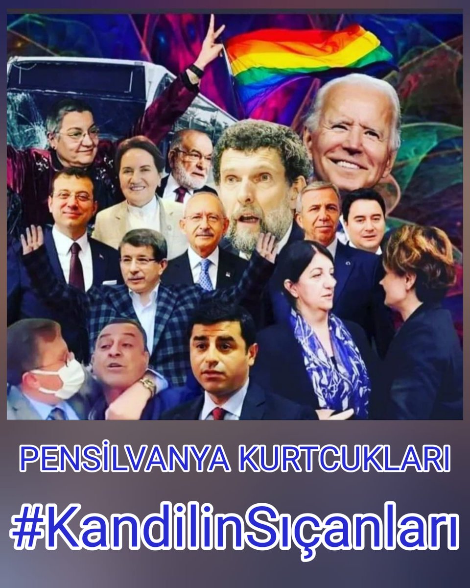 Yine demirtaş ve kavala avukatlığı.Fetö sayesinde Atatürkün koltuğunu işgal etmiş light pkklı, dersimli gundinin yeni sıçmığı. Onun bu tavrına inanmak için tam teşekküllü opsiyonlu gerizekalı olmak gerek!

PENSİLVANYA KURTCUKLARI
#KandilinSıçanları