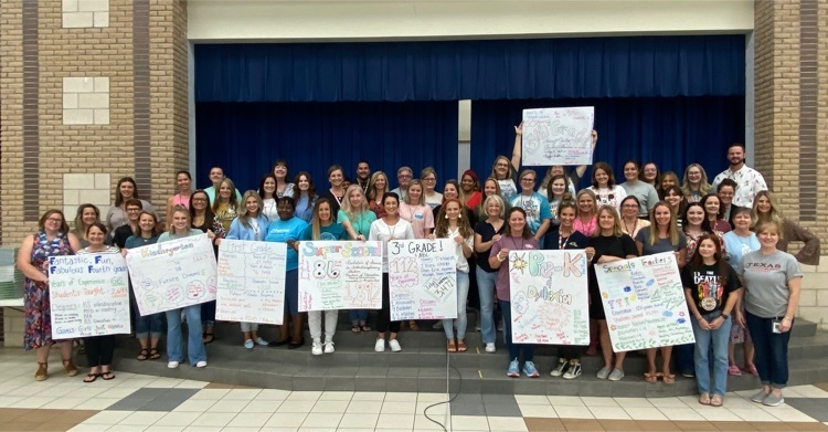 And just like that, all of our staff is back and getting ready for another fantastic school year. This morning we discovered that we’ve impacted over 45,000 students as a staff, and can’t wait to add our newest eagles to that count next week!🥳💙🦅