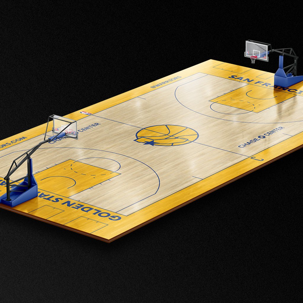 Can't wait for #DubNation to see the court in person very soon!

@Rakuten || Classic Edition