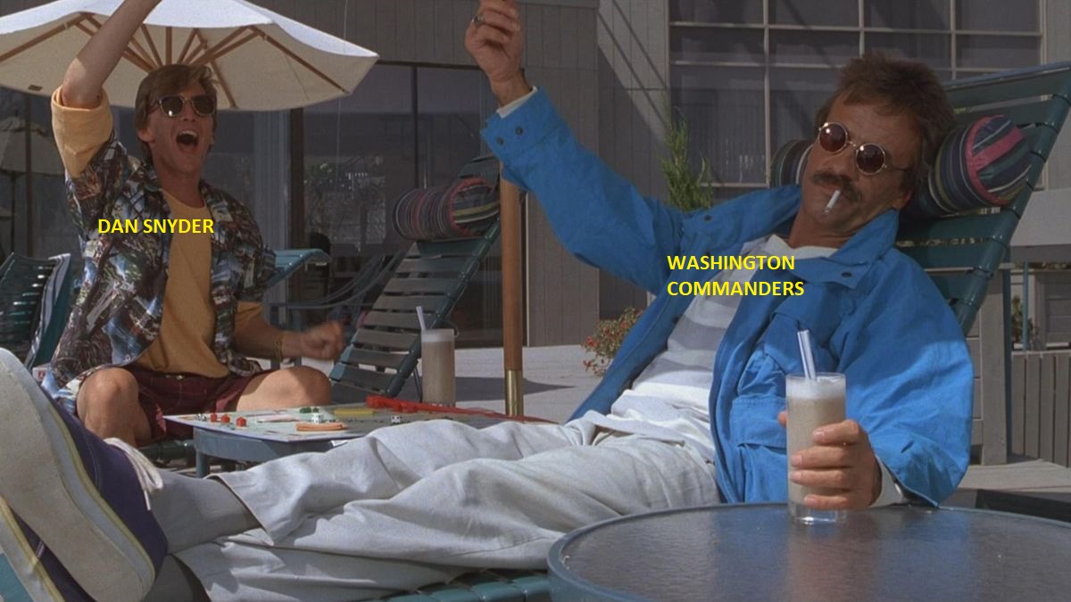 MrBoonsta's tweet photo. @DanSnydersYacht @Damn_Snyder Every time I get an update from you guys... lmao. #HTTC #CashOutDanny https://t.co/ndW2j454n2