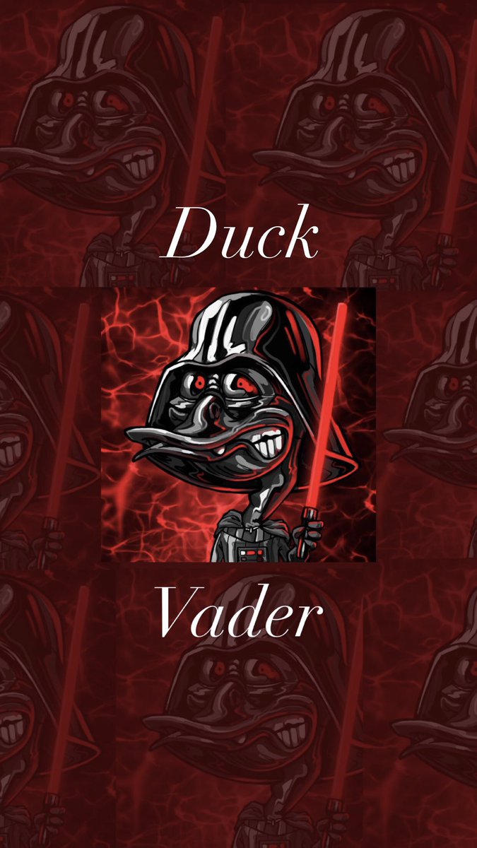 Uglyduckwtf's tweet photo. It’s Duck Vader, motherquackers! 
#NFT #nftcollector #NFTMINT #FreeMints #OpenSea #NFTCommumity https://t.co/56IbkfUvmh