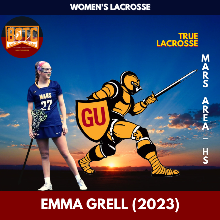 BackOfTheCage's tweet photo. .@CBLaxers Girls' Recruit: Emma Grell of @PATrueLAX + @MarsHSGirlsLax | PA 2023 | Defense Commits to @GannonU, Women's D2 @Gannon_WLax #Pennsylvania #UKnighted #Lacrosse - https://t.co/GVOxyRtKT9 https://t.co/x3XZpJrTEB