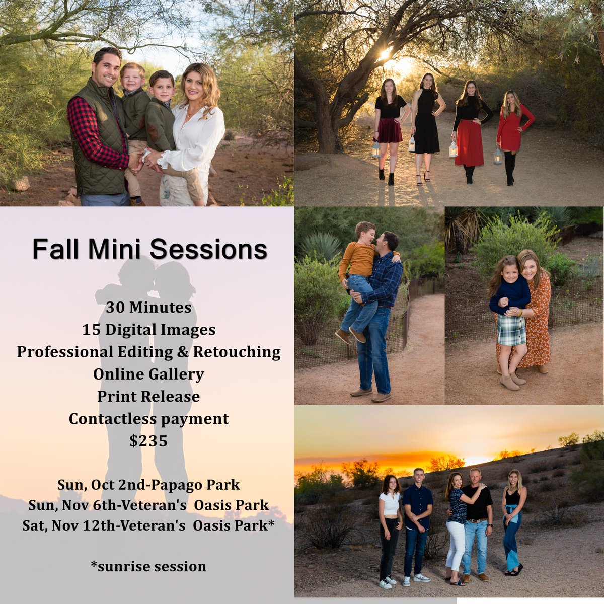 PhotosbySherry's tweet photo. While it definitely still feels like summer outside, fall is right around the corner. Which means that Fall Mini Sessions are here! I have three Fall Mini Session dates available. DM me to book!
#azphotographer #chandlerphotographer #familyphotographer #familyphotos #fallminis https://t.co/DrDgp3Fv0J
