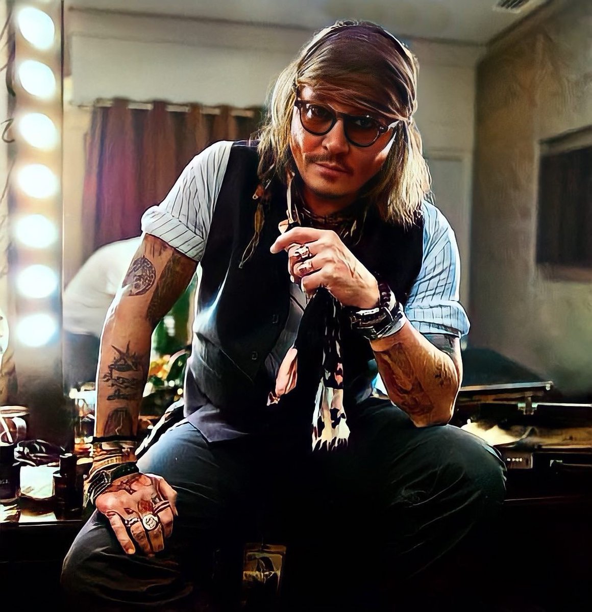 DeppUruguay's tweet photo. Colores ✨

Nuevas fotos de Johnny Depp en L'Olympia, Blvd des Capucines, París, Francia el día 25 de julio de 2022. 😍 Fotos tomadas por #gregwilliamsphotography 
#diorbeauty https://t.co/17banatONp