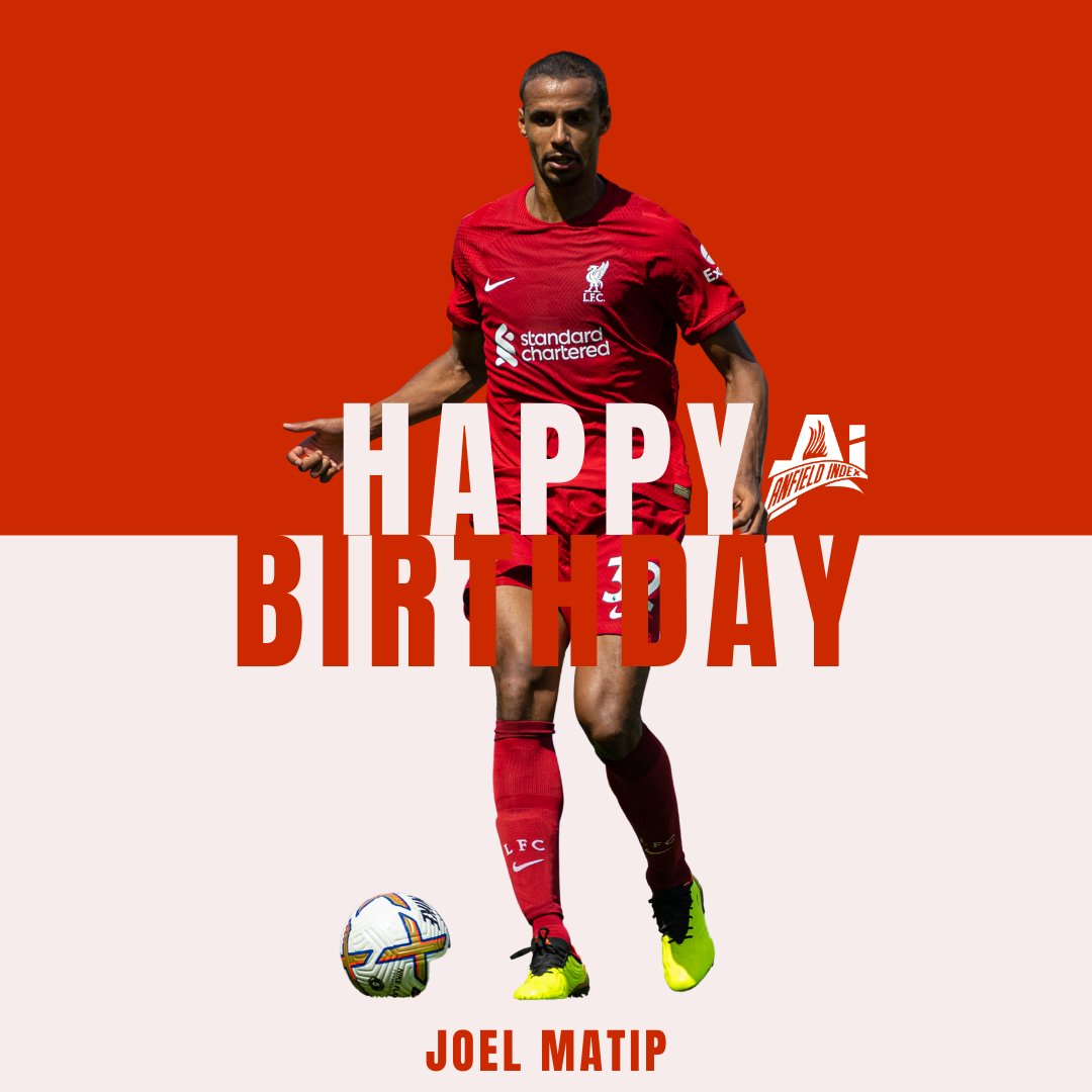  Happy 31st Birthday Joël Matip 