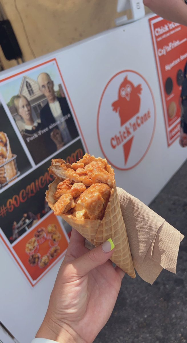 It’s not officially <a href="/Musikfest/">Musikfest</a> until I’ve had my <a href="/ChicknCone/">Chick'nCone</a> 🐔🍗🍦 My go-to flavor of choice is the Kickin’ Ranch and it is TO DIE FOR! 

What have you tried this year at Fest!? Be sure to visit Chick’nCone at Zinzenplatz! <a href="/SENetworkTV/">Service Electric Network</a> <a href="/sectv/">Service Electric Cable TV & Communications</a> #Musikfest #ChicknCone #FestFeast