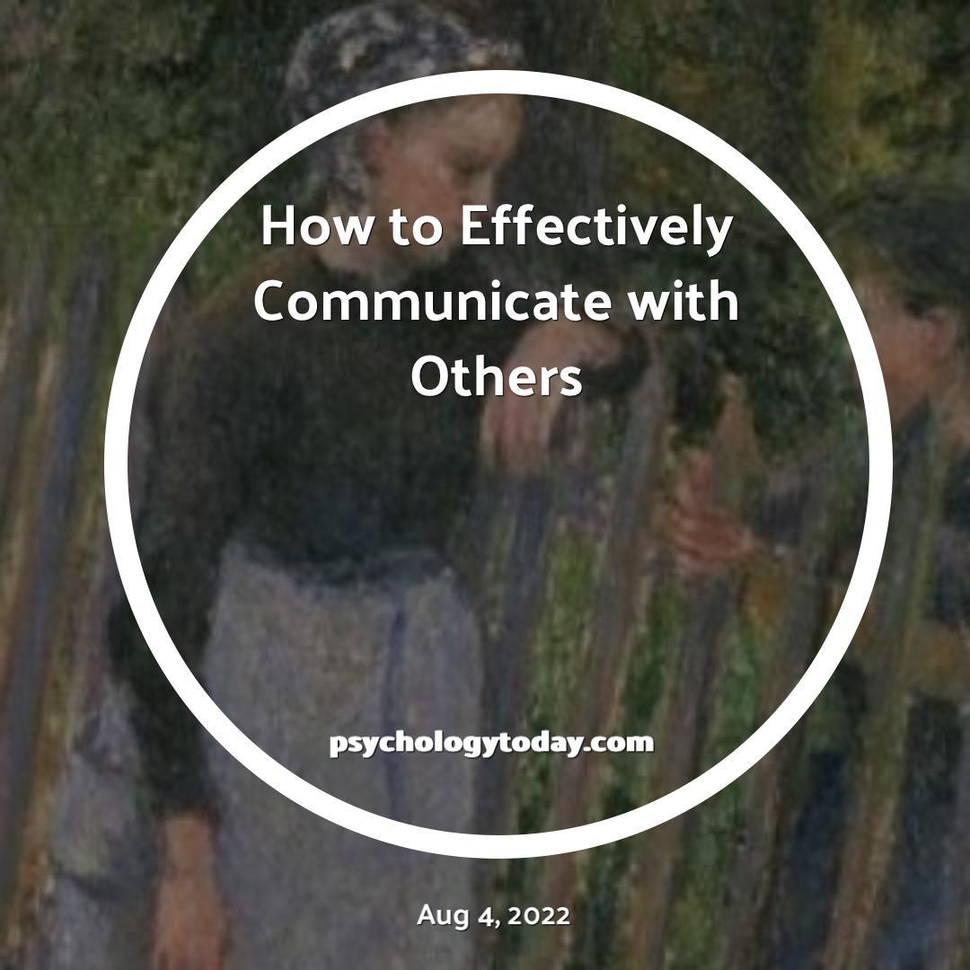 ColoCounseling's tweet image. How to Effectively Communicate with Others #castlerockcoloradoshrink #coloradomentalhealth #mentalwellness #coloradoshrink psychologytoday.com/us/blog/patien…