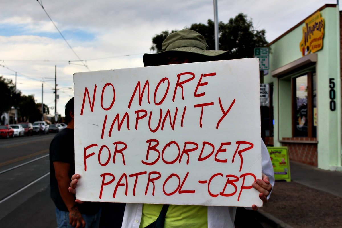 For years, the Border Patrol has operated with little or no oversight, accountability or transparency, leading to abuses and death across our nation’s borders. Congress must listen to voters and use its authority to hold CBP accountable. #RevitalizeNotMilitarize