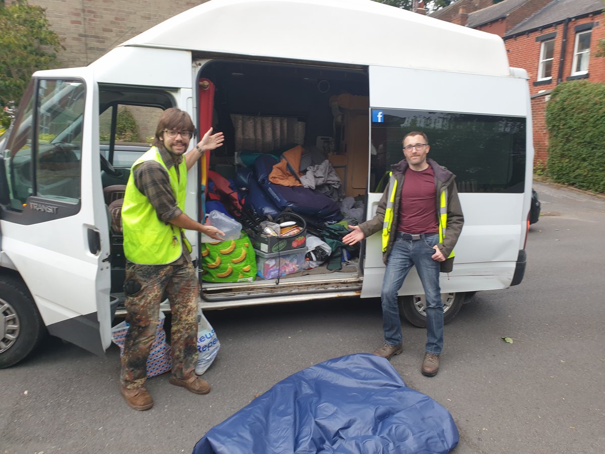 On Monday, after Leeds festival, 29th August Leeds festival allows community organisations/charities/not for profits to go on to the campsite &amp; collect camping equipment, food, hygiene equipment 4 free. salvagers@festivalrepublic.com email to register. Please share. Us last year.