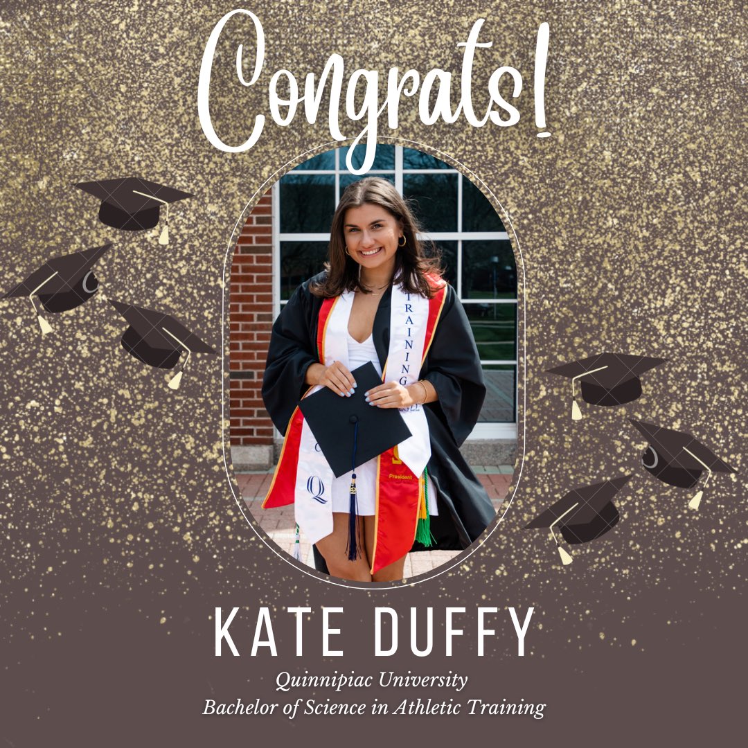 NATASLCreps's tweet image. Congratulations Kate Duffy for graduating with a degree in Athletic Training!  Thank you for all your hard work with the SLC!  Today we celebrate you!  We are so proud of you and can't wait to see what you will accomplish! 
#SLCGRADUATES2022 #NATASLC