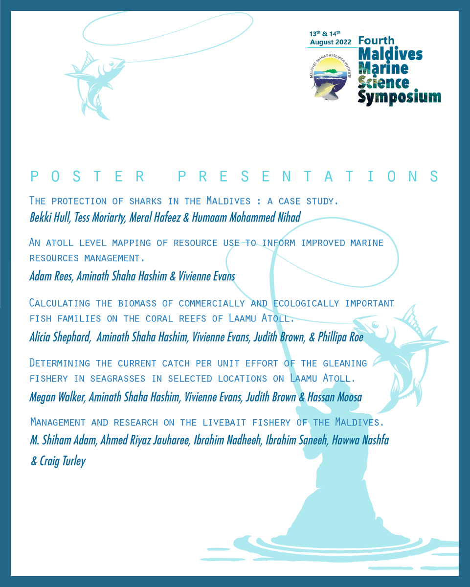 MMRI_Maldives's tweet photo. The 5th theme of #MMSS2022, Fisheries &amp; Management! Presentations include research focused on marine resources from a fishery perspective, as well as sustainable use and resource protection. https://t.co/Pt1LdoDfwY