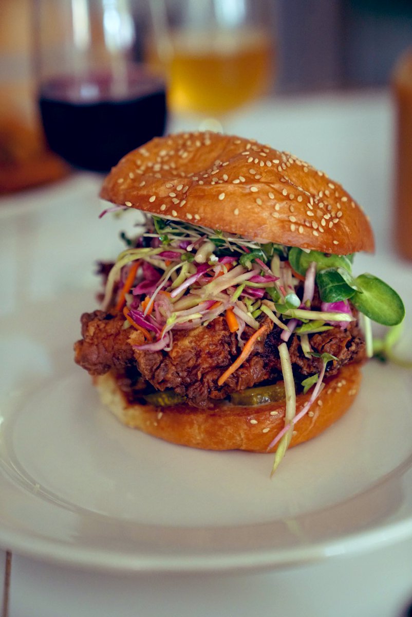 fried chicken sandwich #sando