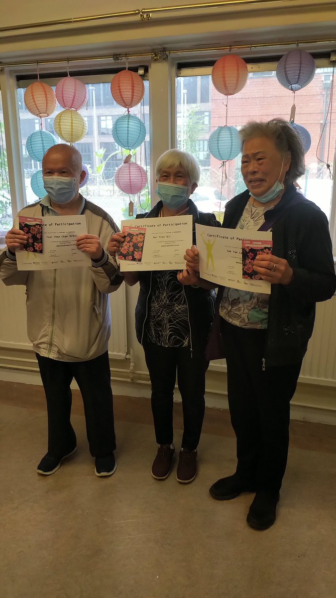 shanine29's tweet photo. Really enjoyed the health challenges evaluation event hosted by WaiYin and CHIC great to see so many YHG customers presented with progress certificates Well done! #healthandwellbeing @MCCCityCentre @waiyincws @MFTnhs https://t.co/Jat46AOKMh