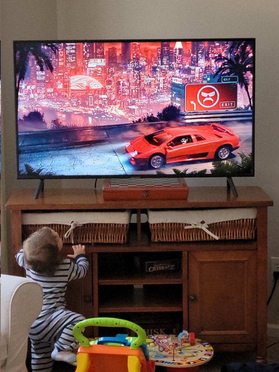 DistilleryGame's tweet photo. My baby only knows 3 names Mommy, Daddy, and Doc. I won't tell you the order he learned them. 🤣 @DrDisrespect https://t.co/7m8lPLMUpL