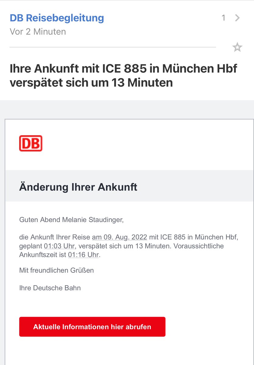 Ich bin wieder in der <a href="/DB_Bahn/">Deutsche Bahn Personenverkehr</a>. Dieses Mal kamen wir von #hamburg bis nach Uelzen, also knapp 1 Stunde weit. Wegen einer notwendigen technischen Untersuchung verzögert sich die Weiterfahrt. Im Zug noch keine Infos, aber eine Mail kam schon mal.Ich bin gespannt… <a href="/elba013/">Edmund Lauterbach</a>