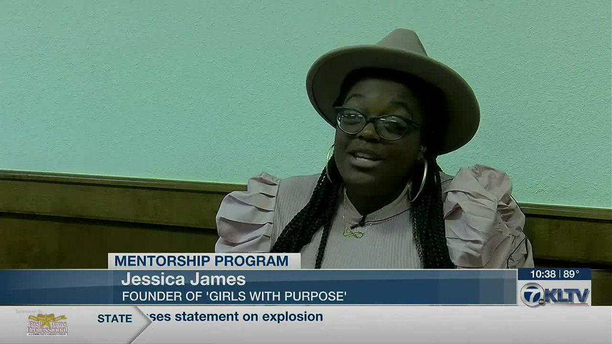 Girls With Purpose is empowering the community in Crockett. "When the village shows up and rallies around our youth, then this generation does have a chance," says Program Founder Jessica James. bit.ly/3A6vSLE?utm_so…