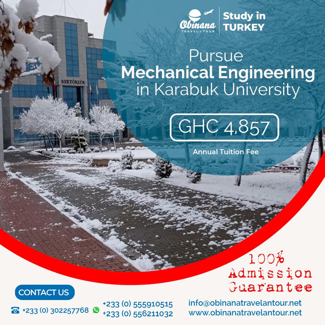ObinanaT's tweet photo. Visit our office At Nima Roundabout adjacent GRA...and let's Assist You Gain Admissions.
Including ; English Language and Literature 
Computer Engineering 
International relations 
Mechanical Engineering 
Contact Us for +233 (0) 302257768
+233 (0) 555910515 
+233 (0) 556211032 https://t.co/ioilIw0PFE