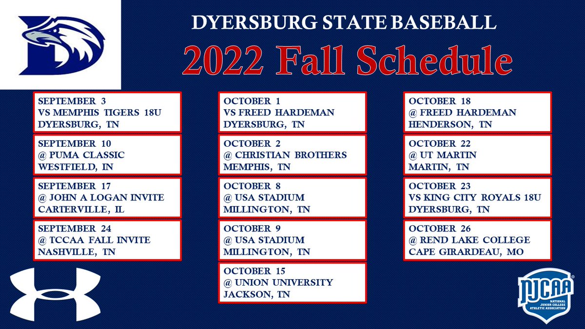 Dyersburg State Baseball tweet media