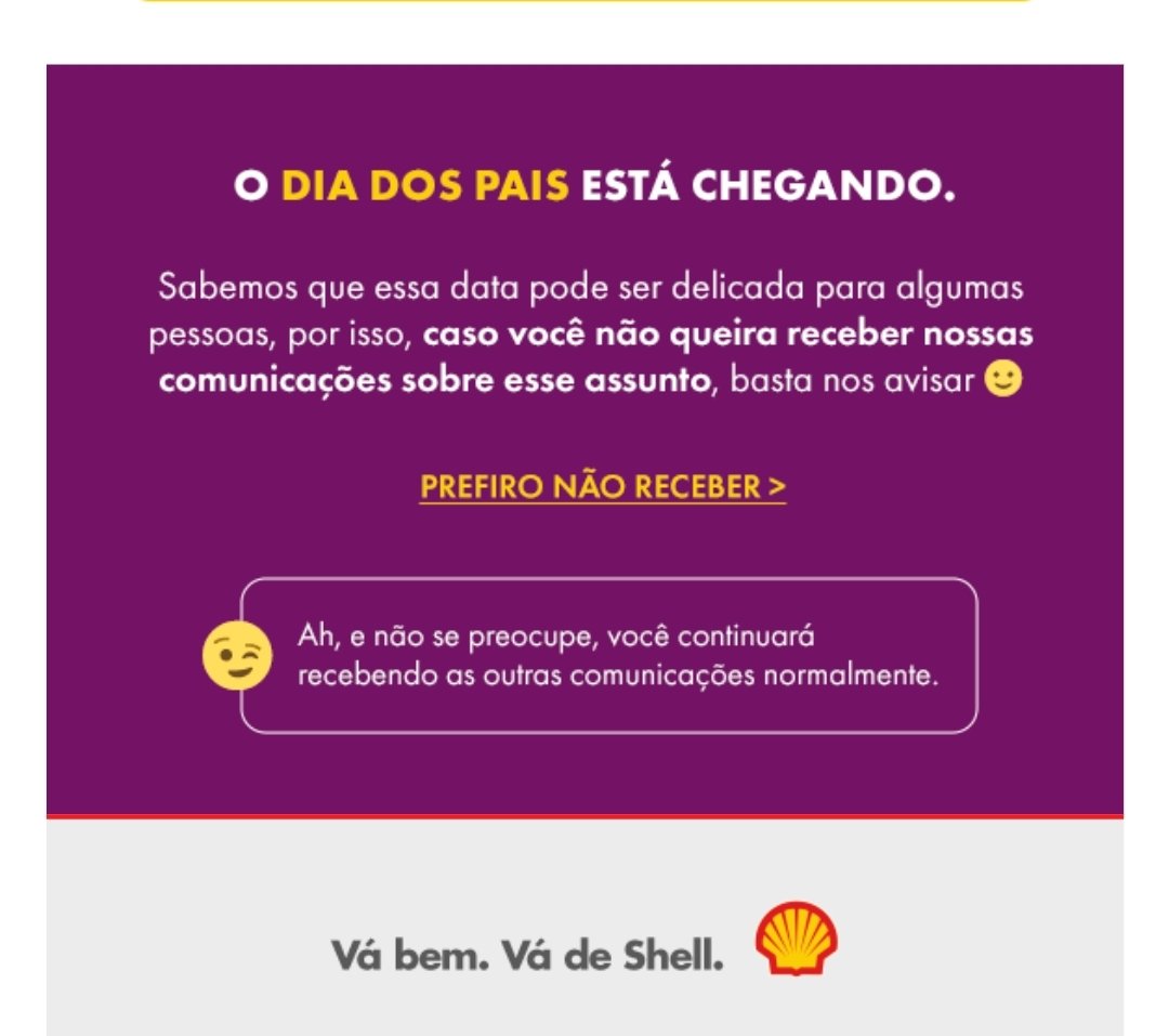 thiiisantos's tweet image. Uma data que incomoda... 

Sempre pensei que as empresas poderiam ter um filtro do tipo... mas pensando dessa forma teriam que por N condições por N motivos e tal. Inviável.

Enfim, obrigado @Shell #ShellBox