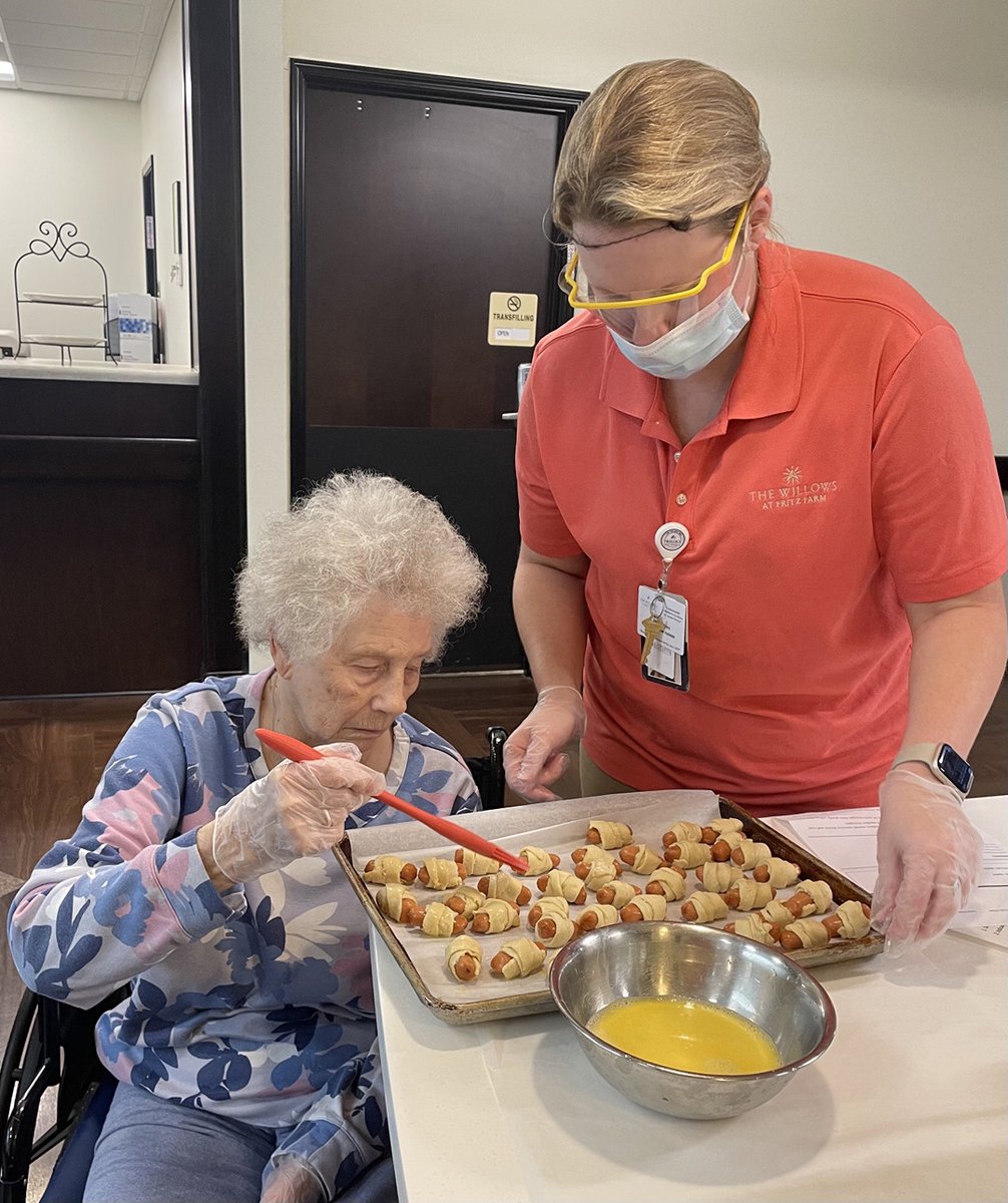 WillowsatFF's tweet photo. Our cooking club made some Pigs in a Blanket which brought back so many memories. https://t.co/YM6y259o1e