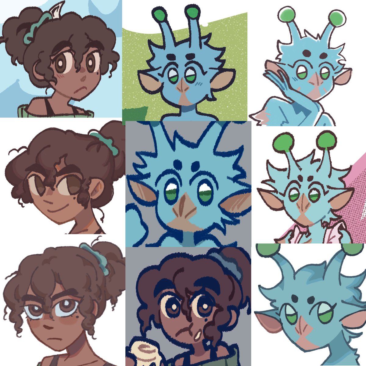 J0Yx3's tweet photo. <-- inflicted with disease that makes you draw funny animorphs alien #samecharacter https://t.co/NGiLTqYR8A