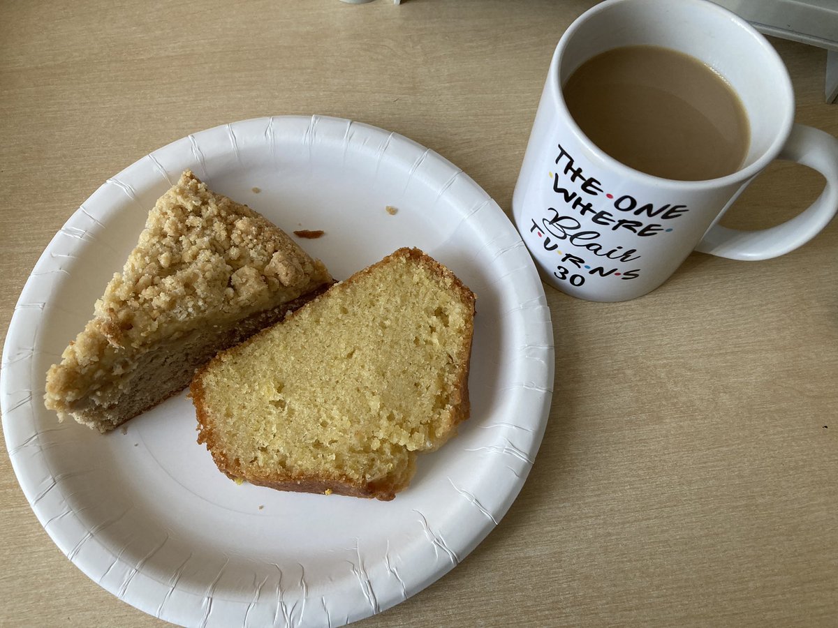 First day back in the office for a while and there was a bake sale as part of our <a href="/thekiltwalk/">Kiltwalk</a> fundraising effort - what a result for a Monday morning!

We would be very grateful if you want to donate to help <a href="/NICUNinewells/">NICUNinewells</a> 

➡️ dundee.thekiltwalk.co.uk/teams/Jackandt…

#TeamBlackadders