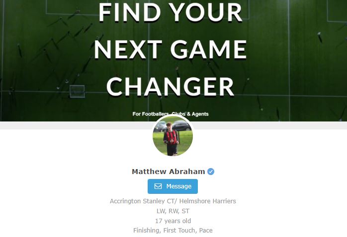 The Football Player Database (@player_database) on Twitter photo Welcome to the database Matthew Abraham ⚽
Age: 17
Position: LW, RW, ST
Club: Accrington Stanley CT/ <a href="/HelmshoreHFC/">Helmshore Harriers</a>
Key Attributes: Finishing ✅ First Touch ✅ Pace ✅
View his Player Profile 👇
thefootballplayerdatabase.com/player-profile…
#GameChanger 🔥 #Football ⚽ Welcome to the database Matthew Abraham ⚽
Age: 17
Position: LW, RW, ST
Club: Accrington Stanley CT/ <a href="/HelmshoreHFC/">Helmshore Harriers</a>
Key Attributes: Finishing ✅ First Touch ✅ Pace ✅
View his Player Profile 👇
thefootballplayerdatabase.com/player-profile…
#GameChanger 🔥 #Football ⚽