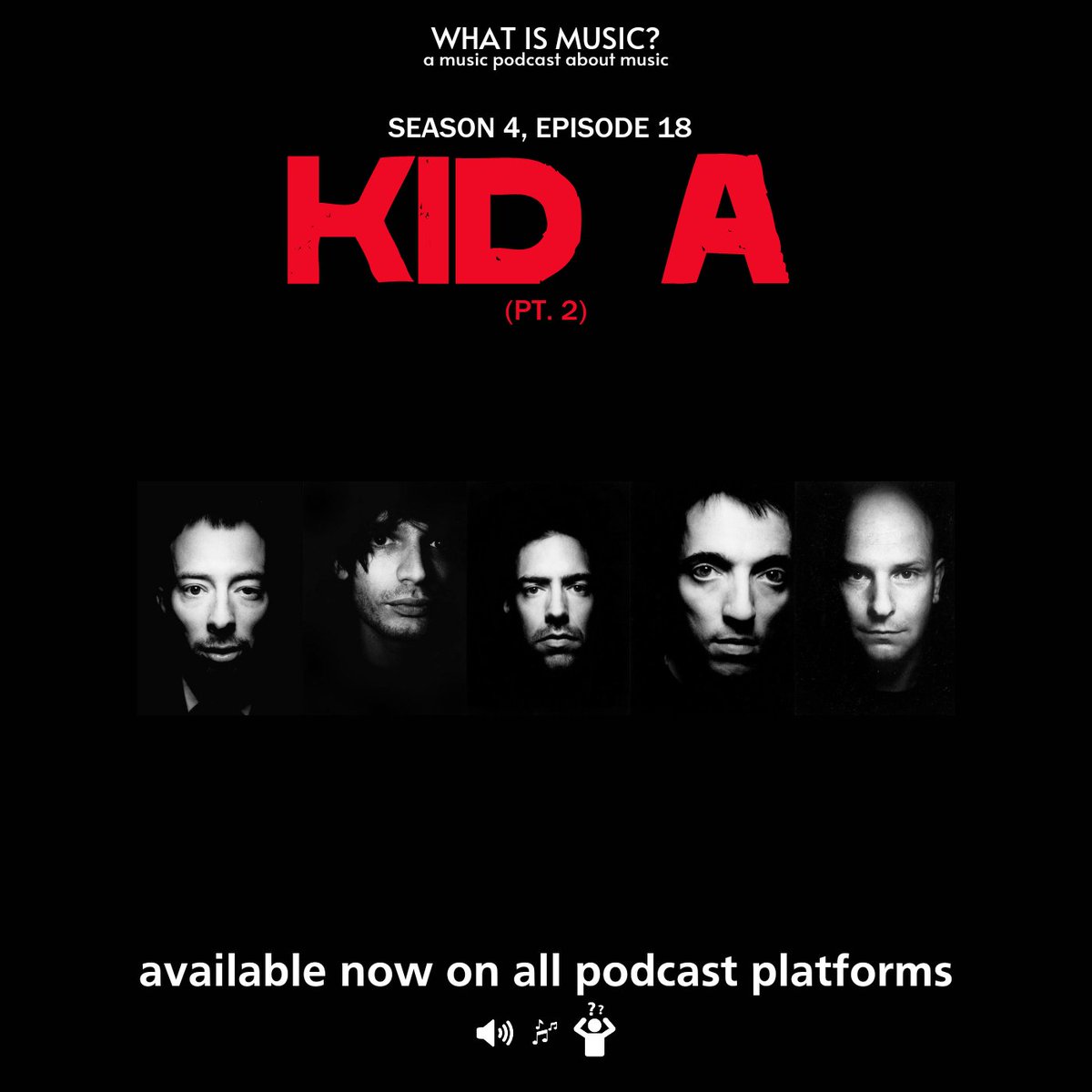 This week, join us on our Radiohead podcast as we begin our detailed track-by-track discussion of Kid A. Let's dig in to the album... Listen now wherever you get your podcasts! #Radiohead