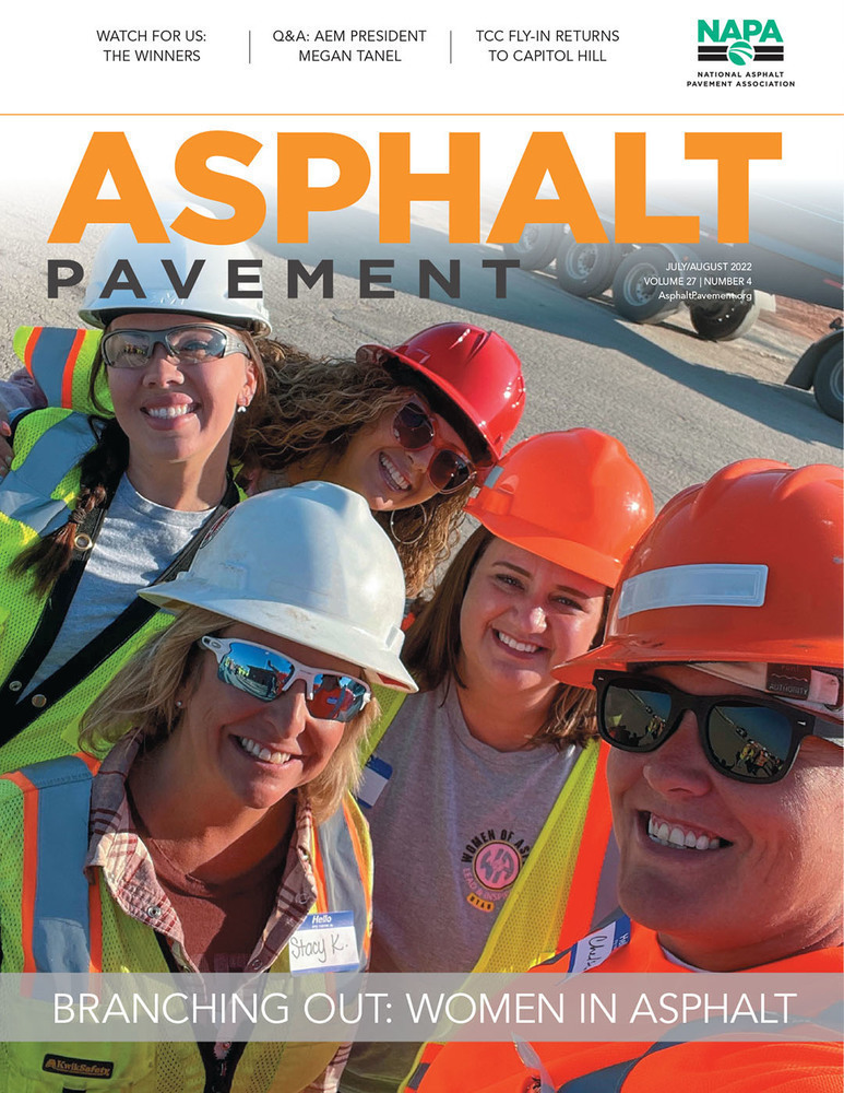 maxprodinc's tweet photo. Well look who's on the cover of the July/August issue of Asphalt Pavement magazine. Nicole Maxwell and others from the Utah chapter of Women of Asphalt grace the front of the current issue. #maxwellproducts #womenofasphalt #WomenofAsphalt #asphaltpavement #asphalt #pavement https://t.co/kVre47Hbkm