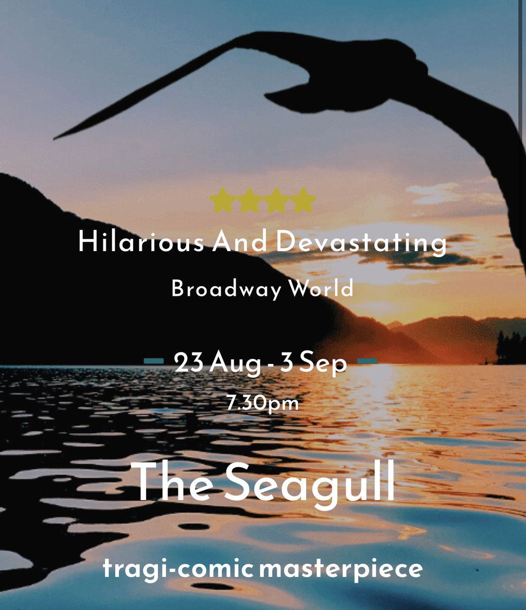 Some of our graduating foundations alongside other (ex) ALRA/ RB SW grads are in their first rehearsal day for their 2 week run of Chekhov’s THE SEAGULL at the bridge house theatre.

Come show the support for these talented actors ! thebridgehousetheatre.co.uk/shows/the-seag…