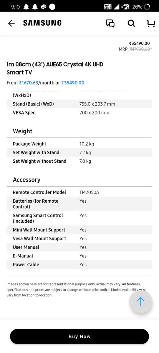 jithinmv14's tweet photo. @SamsungIndia kindly confirm whether this website and information is genuine.
https://t.co/lOpqeF4iXs
@SamsungTV @SamsungSupport @samsung https://t.co/5cRsH4coEg