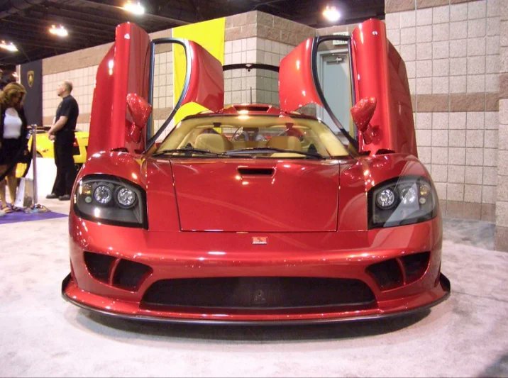 S7Registry's tweet photo. Chassis #06-070

#06-070, was originally sold by John Elway Lamborghini of Golden, Colorado. These photos are from the 2006 Denver Auto show. Twin Turbo, Lizstick Red over tan, 1 of 2 produced. Optioned with polished wheels and not entirely sure if it left Saleen with GPS. https://t.co/X3M7CCbBT0