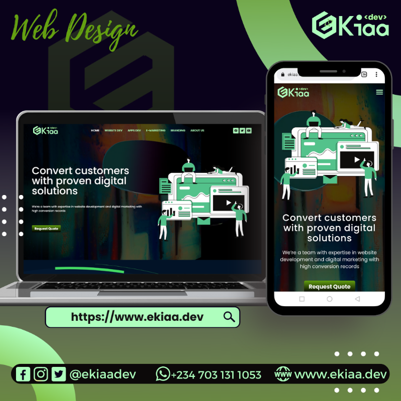 EKIAAdev's tweet photo. Reach your ideal customers with proven digital solutions handled by teams of Experts