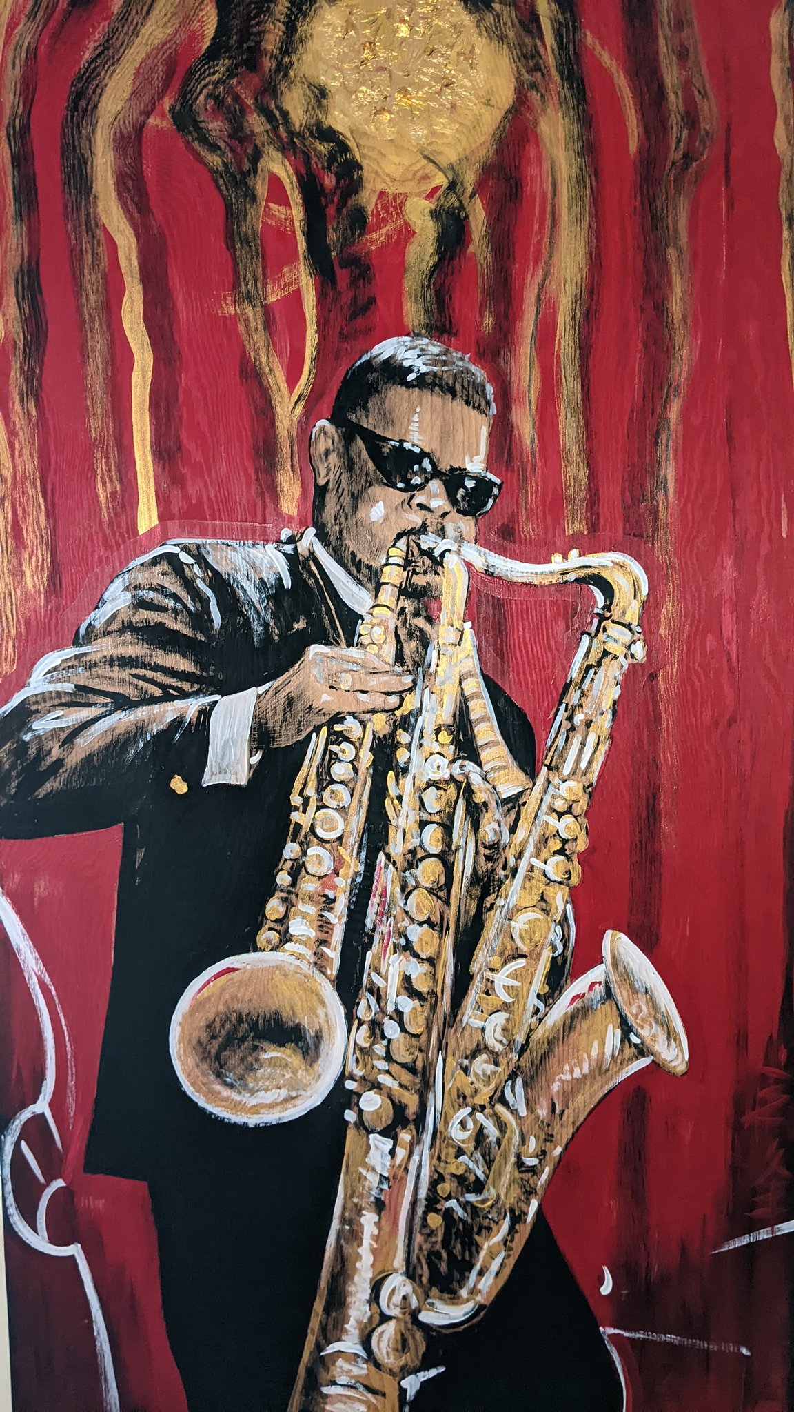 Happy belated birthday Rahsaan Roland Kirk! Artwork by 