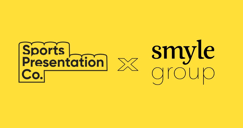 SportsPresCo's tweet photo. 🚨 NEWS 🚨

We are excited to announce that The Sports Presentation Company has become part of the @Smyle Group.

We're looking forward to a bright future with the leading events &amp; brand experience agency! 🌍 https://t.co/dwHjExYMAw