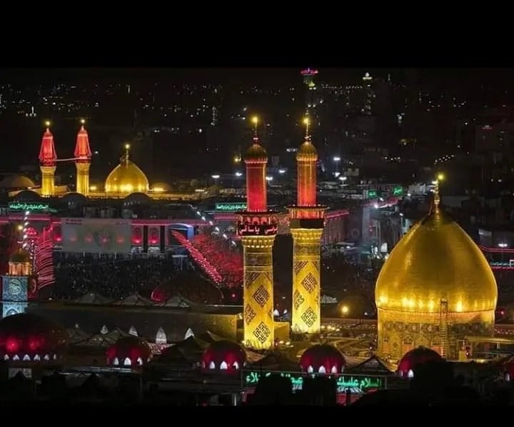 bilalsaeed_13's tweet photo. Tʜᴇ  Mᴇssᴇɴɢᴇʀ ᴏғ Aʟʟᴀʜ prophet Muhammad ﷺ ( peace Be upon him ) sᴀɪᴅ Hᴜssᴀɪɴ  ɪs ғʀᴏᴍ ᴍᴇ ᴀɴᴅ ɪ ᴀᴍ ғʀᴏᴍ  Hᴜssᴀɪɴ 
Tʜɪs ɪs ᴛʜᴇ ʙʟᴇssᴇᴅ ʀᴇsᴛɪɴɢ ᴘʟᴀᴄᴇ ᴏғ ɪᴍᴀᴍ Hᴜssᴀɪɴ ( R.a ) ɪɴ ᴋᴀʀʙᴀʟᴀ
#muharram2022 #ImamHussain #ahlebyt https://t.co/UgvR7khoob