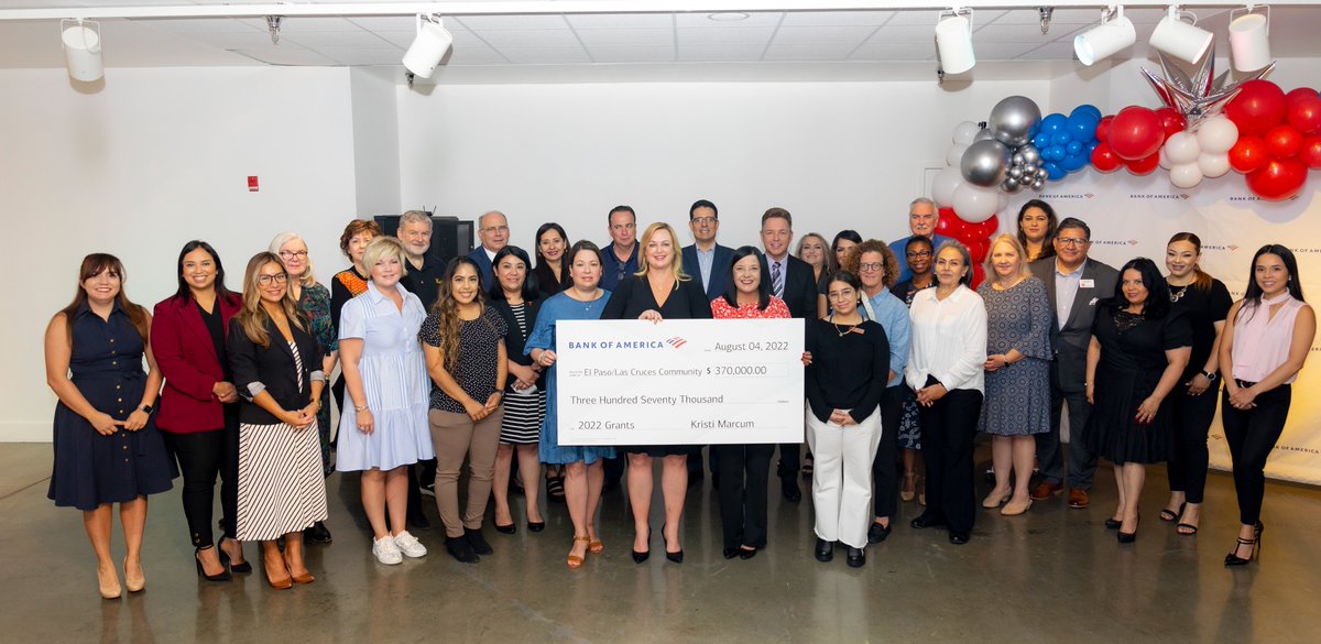 JA of El Paso (@jaofelpaso) on Twitter photo We’re honored to be named a #BofAGrants recipient by <a href="/BankofAmerica/">Bank of America</a>. The bank sees our efforts to inspire and prepare young people to succeed and with this contribution, we’re able to continue this crucial work.
We are incredibly grateful! Thank you Bank of America! #jaofelpaso We’re honored to be named a #BofAGrants recipient by <a href="/BankofAmerica/">Bank of America</a>. The bank sees our efforts to inspire and prepare young people to succeed and with this contribution, we’re able to continue this crucial work.
We are incredibly grateful! Thank you Bank of America! #jaofelpaso