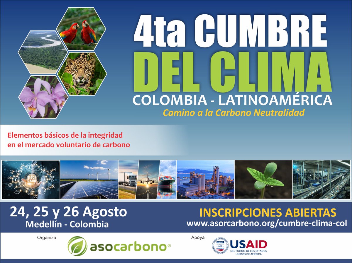 ANCE_MX's tweet photo. ANCE Suramérica apoya las iniciativas para mejorar en medio ambiente, es por ello que participará en la 4ta. Cumbre del Clima Colombia-Latinoamérica: Camino a la carbono neutralidad.
Conoce la agenda y regístrate en 👉 https://t.co/lxZfFoeUmz 
#CumbreClimaCOL @asocarbonocol https://t.co/hnEzjYRD1h