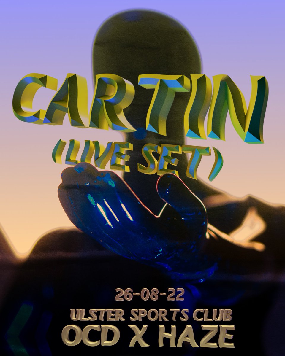 Back in the USC at the end of the month with a live set from don <a href="/cartincaolan/">Cartin</a> 🎸