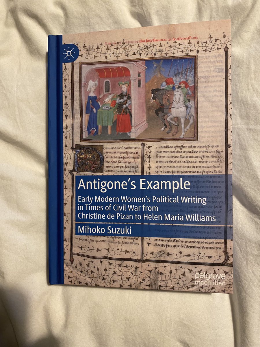 paul_salzman's tweet photo. Credit to springer who did in the end send me a hard copy for review of mihoko Suzuki’s new book;  as a long time fan of her work I’m really looking forward to this. https://t.co/oPyvILMd5x