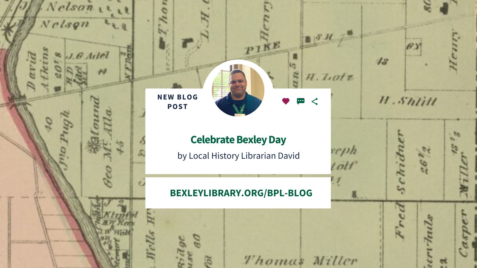 Bexley Public Library on Twitter "Happy Bexley Day! August 10, 2022