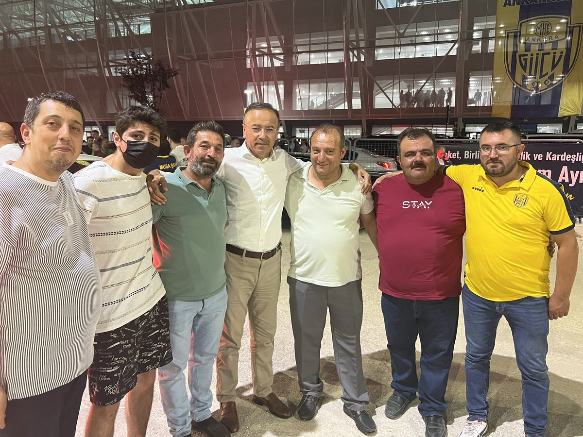 RECEP ATMACA 🇹🇷 (@recepatmaca57) on Twitter photo Sezonumuzun açılmasıyla <a href="/Ankaragucu/">MKE Ankaragücü</a> maçına Ankara millet vekilimiz <a href="/turan_haci/">Hacı TURAN</a> ile birlikte güzel bir gece Sezonumuzun açılmasıyla <a href="/Ankaragucu/">MKE Ankaragücü</a> maçına Ankara millet vekilimiz <a href="/turan_haci/">Hacı TURAN</a> ile birlikte güzel bir gece